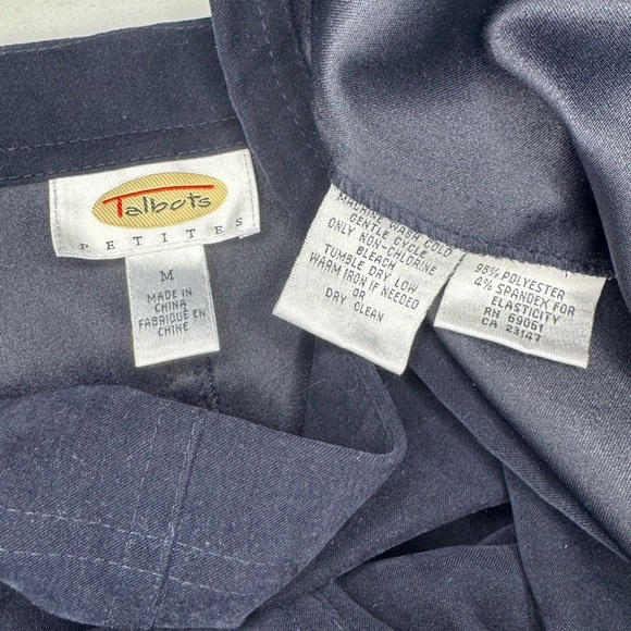 Talbots Black Overalls Size Medium.   #59 - Picture 13 of 13